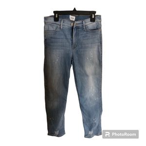 Hudson Midrise Crop Savy Jeans Size 26